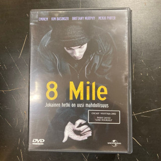 8 Mile DVD (VG+/M-) -draama-